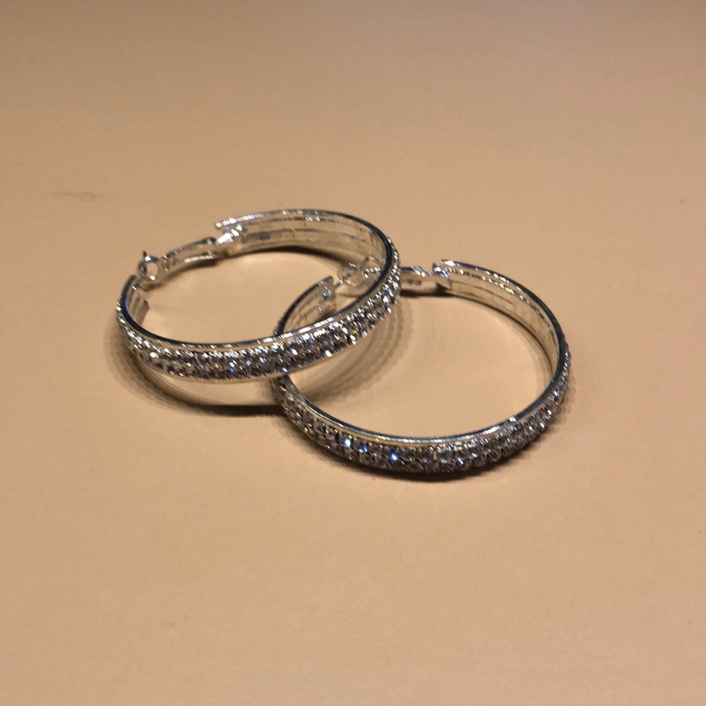 Hoop earrings